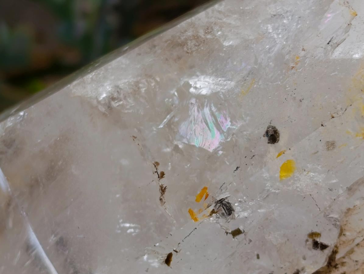 Polished Clear Pentium Quartz Crystal With Inclusions x 1 From Madagascar