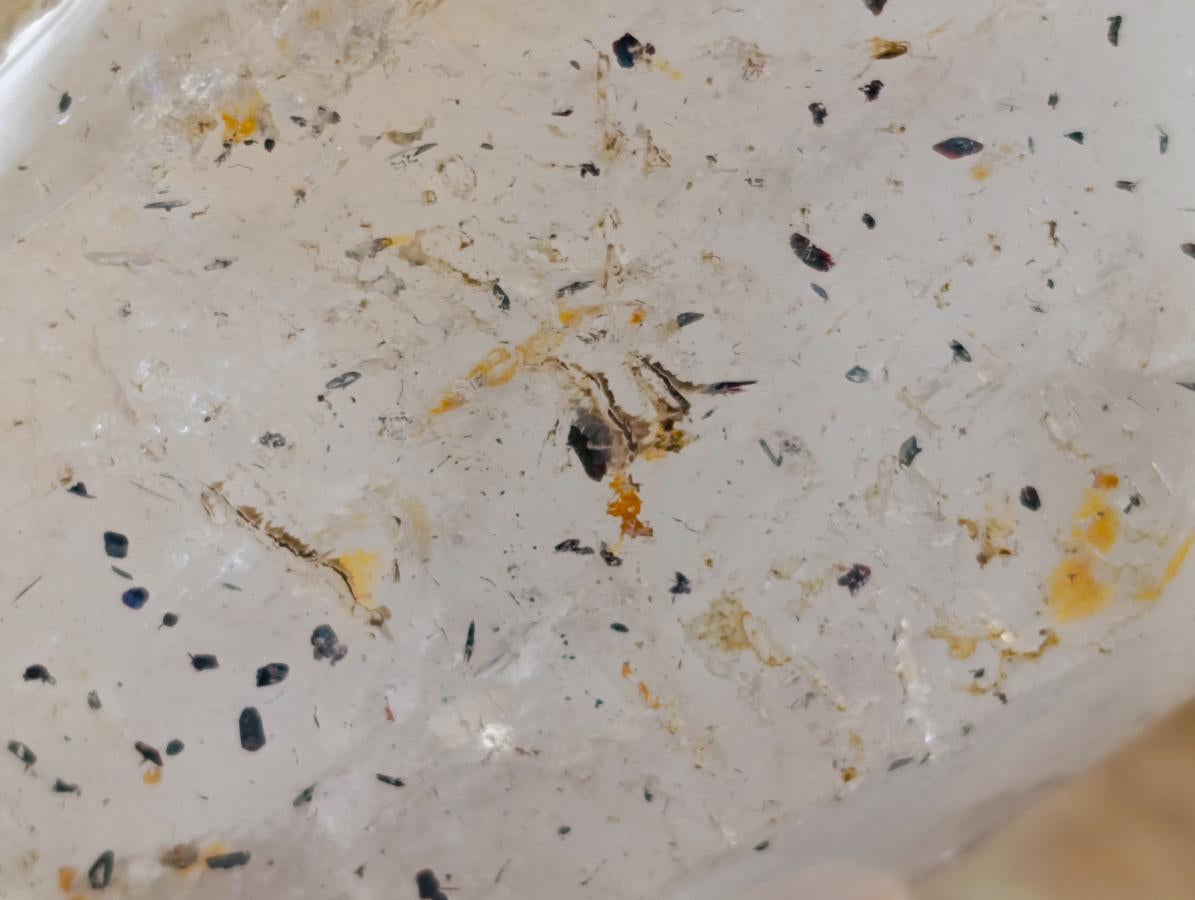 Polished Clear Pentium Quartz Crystal With Inclusions x 1 From Madagascar