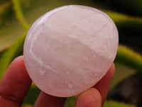 Polished Rose Quartz Palm Stones x 20 From Madagascar