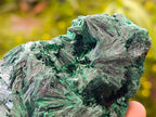 Natural Silky Malachite Specimens x 4 From Kasompe, Congo