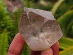 Polished Smokey Phantom Quartz Crystals x 12 From Anjozorobe, Madagascar