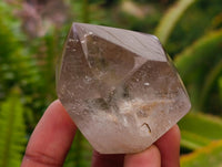 Polished Smokey Phantom Quartz Crystals x 12 From Anjozorobe, Madagascar