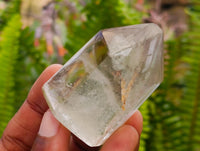 Polished Smokey Phantom Quartz Crystals x 12 From Anjozorobe, Madagascar