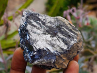 Natural Bright Silver Lead Galena Cobbed Specimens x 6 From Kaokoveld, Namibia
