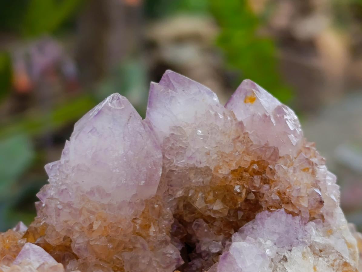 Natural Amethyst and Ametrine Spirit Clusters x 3 From Boekenhouthoek, South Africa - Toprock Gemstones and Minerals 
