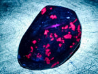 Polished Ruby Corundum in Chrome Verdite Standing and Free Forms x 5 From Zimbabwe