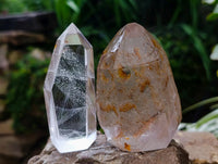 Polished Mixed Selected Quartz Crystals x 4 From Madagascar