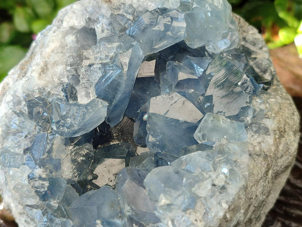 Natural Blue Celestite Specimen x 1 From Sakoany, Madagascar - Toprock Gemstones and Minerals 