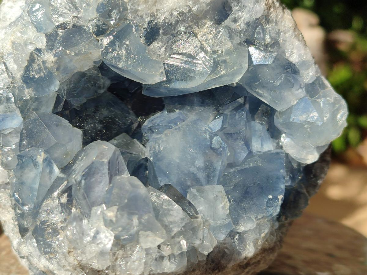 Natural Blue Celestite Specimen x 1 From Sakoany, Madagascar - Toprock Gemstones and Minerals 