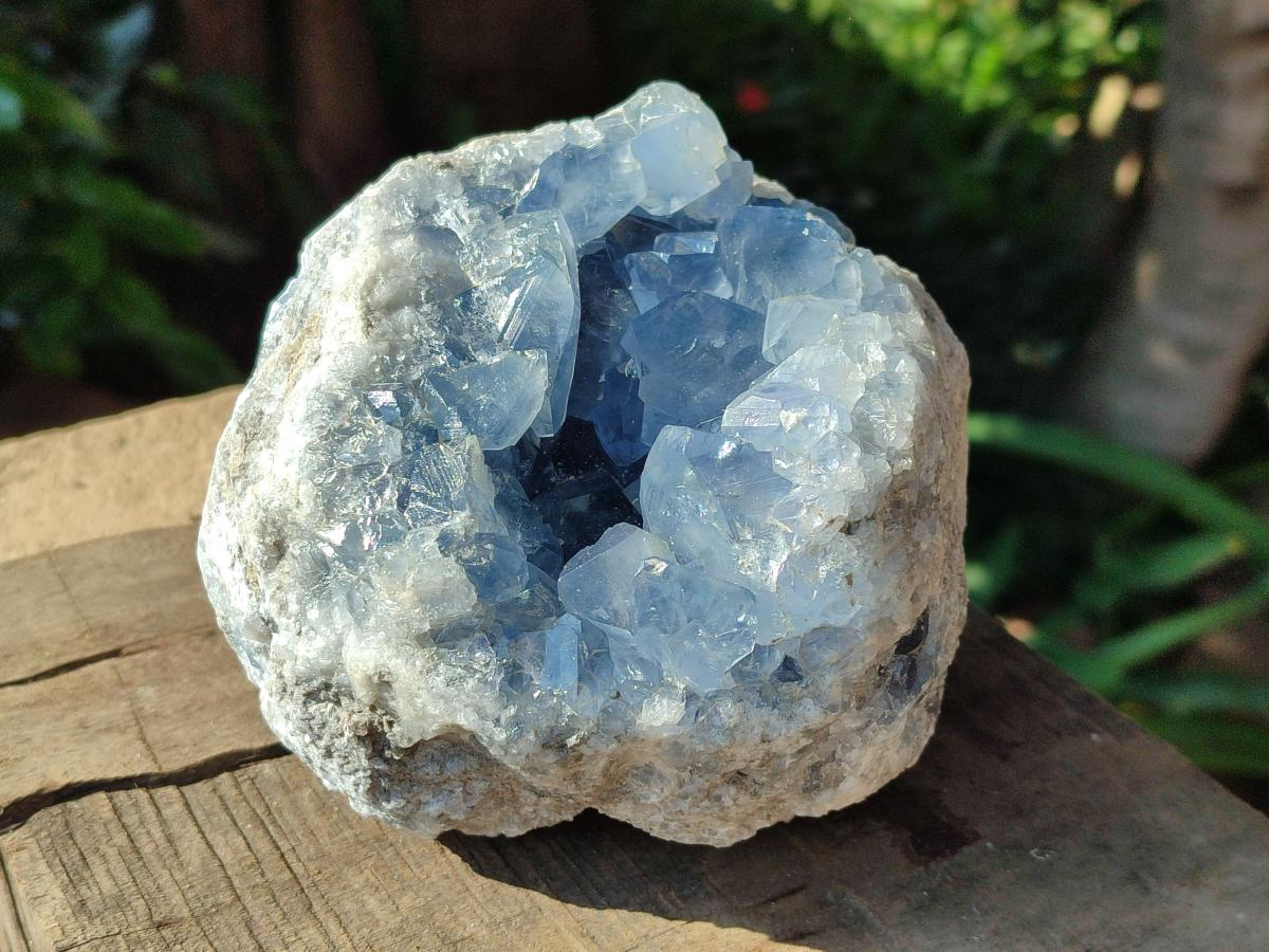 Natural Blue Celestite Specimen x 1 From Sakoany, Madagascar - Toprock Gemstones and Minerals 