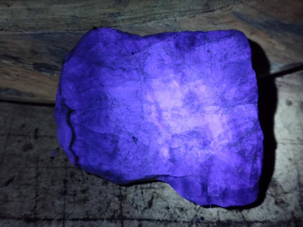 Natural Watermelon Fluorite Cobbed Specimens x 4 From Uis, Namibia