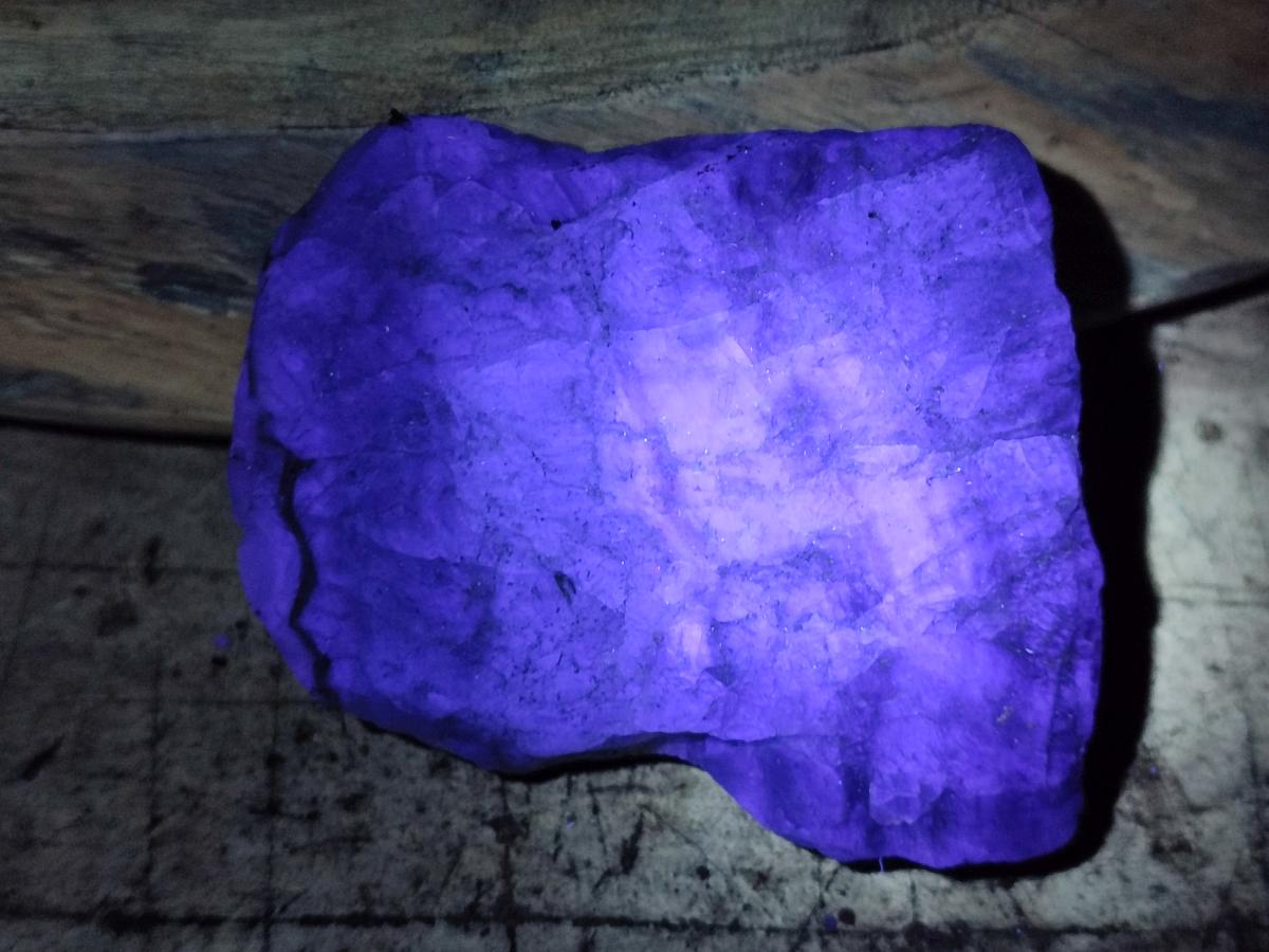 Natural Watermelon Fluorite Cobbed Specimens x 4 From Uis, Namibia