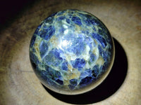 Polished Blue Iolite Water Sapphire Sphere x 2 From Madagascar