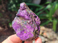 Natural Metallic Cobbed Purpurite Specimens x 12 From Erongo, Namibia