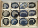 Polished Lazulite Galets x 12 From Madagascar
