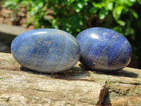 Polished Lazulite Galets x 12 From Madagascar