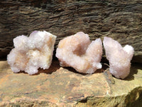 Natural Amethyst and Ametrine Spirit Clusters x12  From Boekenhouthoek, South Africa