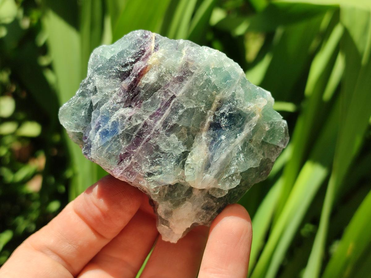 Natural Watermelon Fluorite Cobbed Specimens x 24 From Uis, Namibia