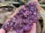 Natural Amethystos Amethyst Clusters x 6 From Kwaggafontein, South Africa
