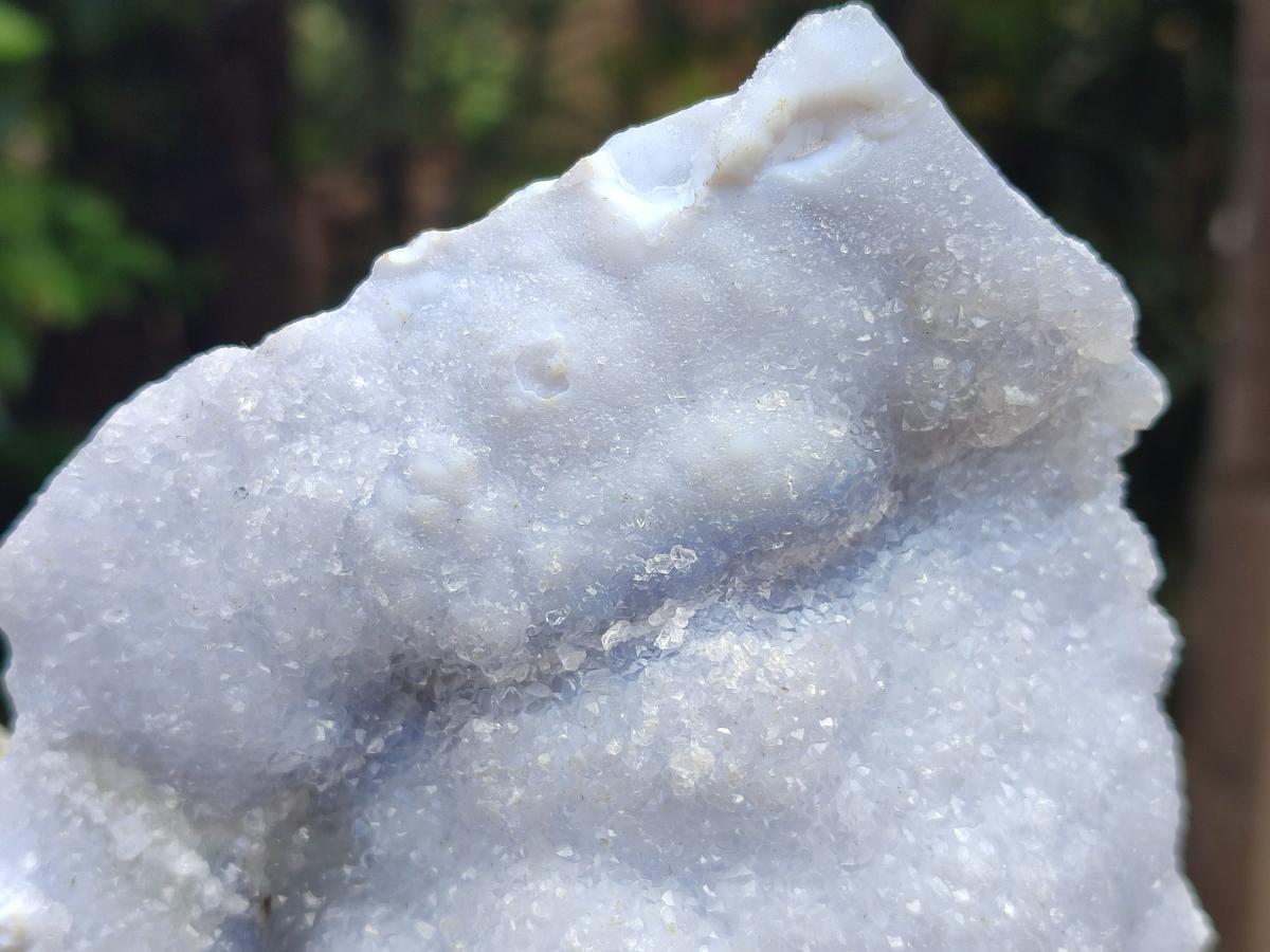 Natural Blue Lace Agate Geode Specimens x 3 From Nsanje, Malawi - Toprock Gemstones and Minerals 