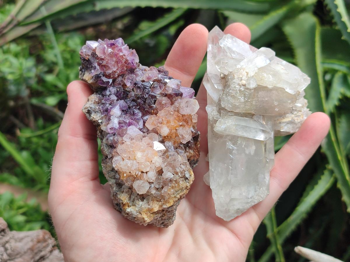 Natural Mix Of Multi Mineral Specimens x 12 From Southern Africa