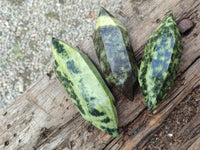 Polished Double Terminated Leopard Stone x 6 From Zimbabwe