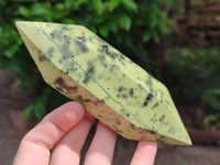 Polished Double Terminated Leopard Stone x 6 From Zimbabwe