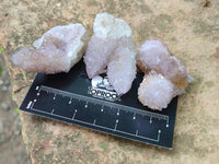 Natural Amethyst and Ametrine Spirit Crystals x 20 From Boekenhouthoek, South Africa