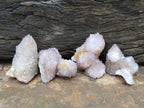 Natural Amethyst and Ametrine Spirit Crystals x 20 From Boekenhouthoek, South Africa