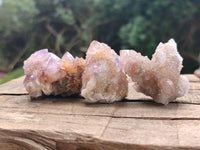 Natural Amethyst and Ametrine Spirit Crystals x 20 From Boekenhouthoek, South Africa