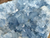 Natural Blue Celestite Geode Specimen x 1 From Sakoany, Madagascar