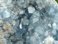 Natural Blue Celestite Geode Specimen x 1 From Sakoany, Madagascar