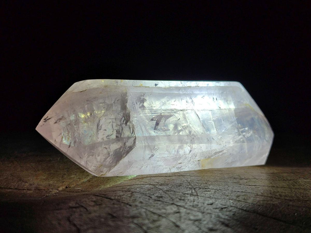 Polished Double Terminated Rose Quartz Crystals x 4 From Madagascar - Toprock Gemstones and Minerals 