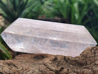 Polished Double Terminated Rose Quartz Crystals x 4 From Madagascar