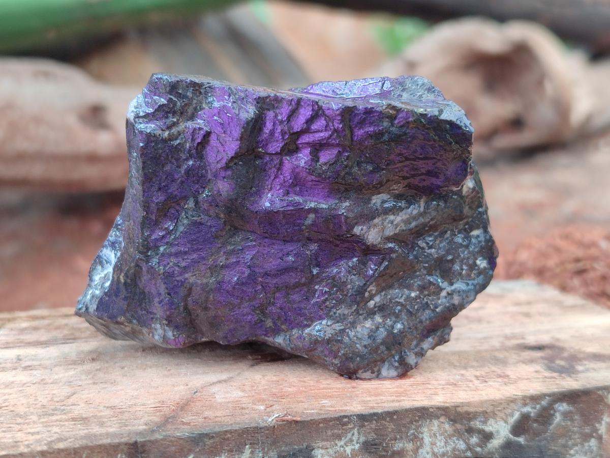 Natural Metallic Purpurite Specimens x 6 From Erongo, Namibia