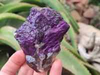 Natural Metallic Purpurite Specimens x 6 From Erongo, Namibia