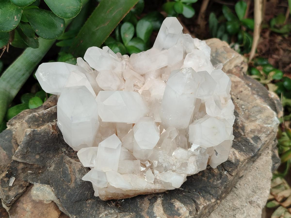 Natural Cascading Candle Quartz Clusters x 2 From Antsirabe, Madagascar