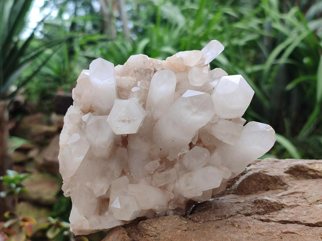 Natural Cascading Candle Quartz Clusters x 2 From Antsirabe, Madagascar