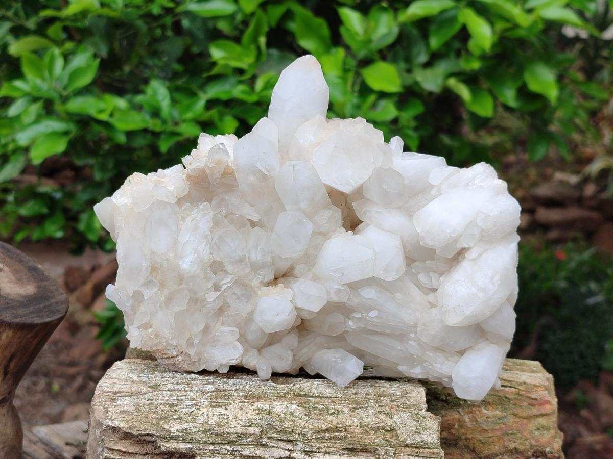 Natural Cascading Candle Quartz Clusters x 2 From Antsirabe, Madagascar