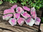 Natural Salrose Cobaltion Dolomite Specimens x 12 From Kakanda, Congo