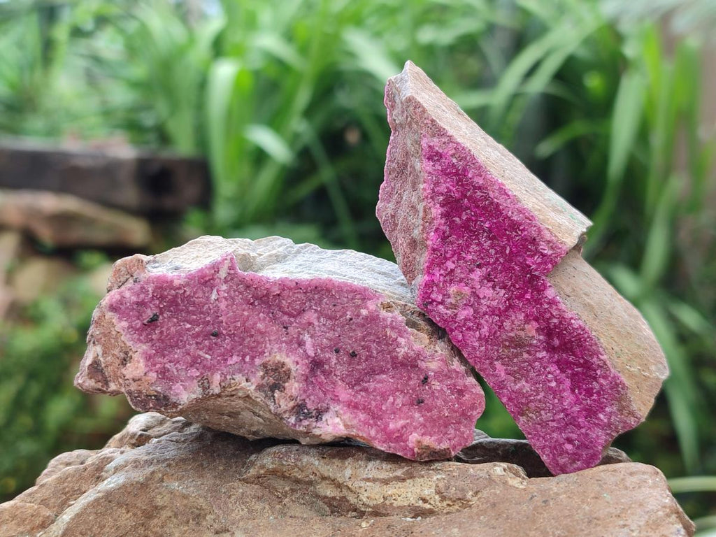 Natural Salrose Cobaltion Dolomite Specimens x 12 From Kakanda, Congo