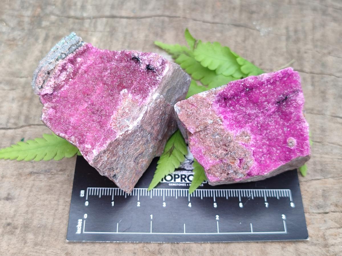 Natural Salrose Cobaltion Dolomite Specimens x 12 From Kakanda, Congo
