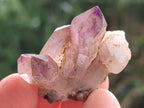 Natural Smokey Window Amethyst Crystals x 70 From Chiredzi, Zimbabwe