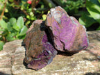 Natural Metallic Purpurite Specimens x 12 From Erongo, Namibia