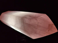 Polished Double Terminated Gemmy Rose Quartz Crystal x 1 From Madagascar