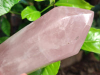 Polished Double Terminated Gemmy Rose Quartz Crystal x 1 From Madagascar