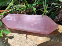 Polished Double Terminated Gemmy Rose Quartz Crystal x 1 From Madagascar