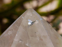 Polished Large White Quartz Crystals x 2 From Angola