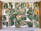 Natural Swazi Jade Cobbed Specimens x 24 From Swaziland