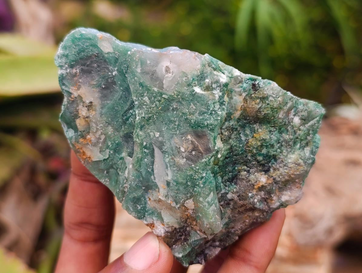 Natural Swazi Jade Cobbed Specimens x 24 From Swaziland